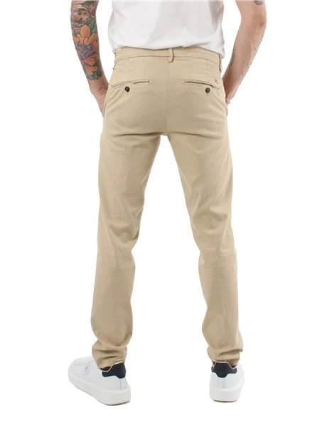 PANTALONE SLIM NEW ROLF UOMO BEIGE