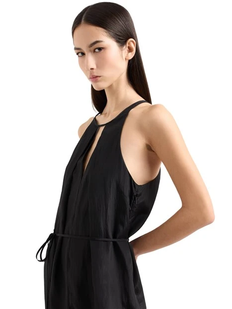 VESTITO LUNGO DONNA NERO
