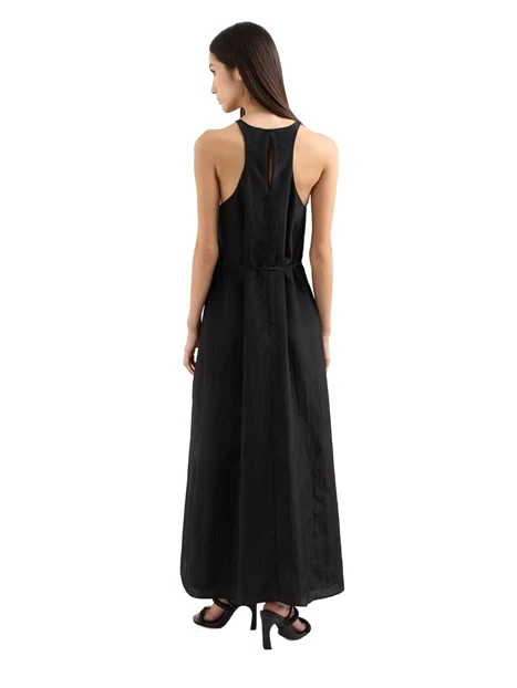 VESTITO LUNGO DONNA NERO