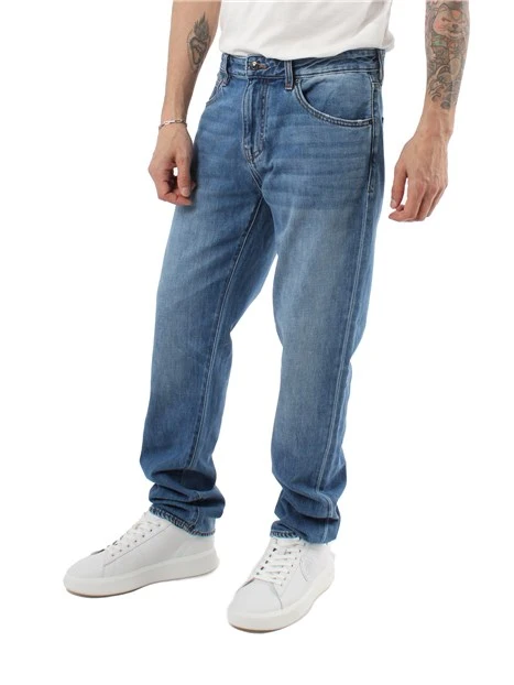 JEANS 5 TASCHE REGULAR UOMO BLU