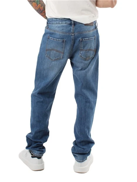 JEANS 5 TASCHE REGULAR UOMO BLU