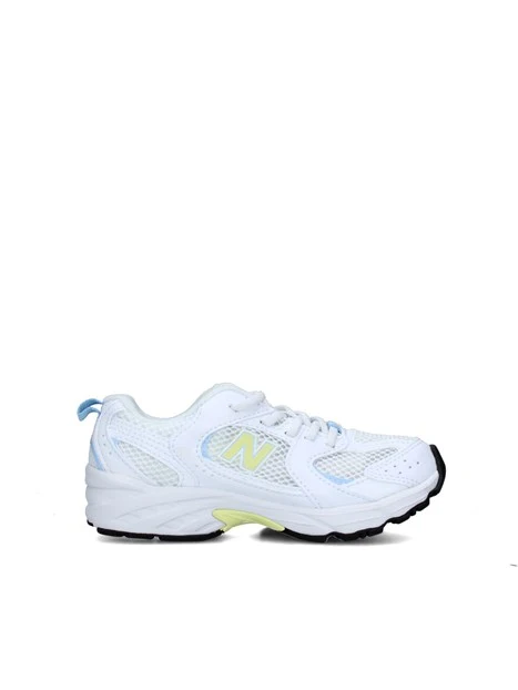 SNEAKERS BASSE PZ530SN UNISEX BAMBINO BIANCO