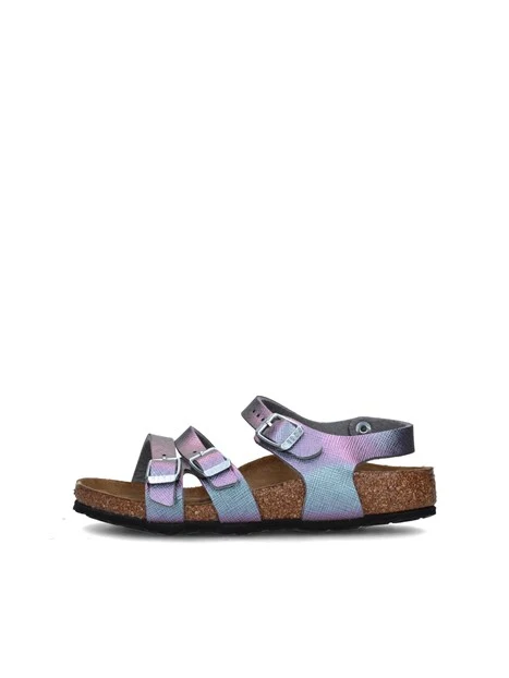 SANDALI BASSI 1029425 KUMBA BAMBINA VIOLA CANGIANTE