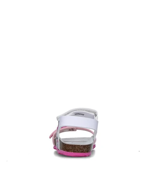 SANDALI BASSI B552RC054AJ CHALKI BAMBINA BIANCO ROSA