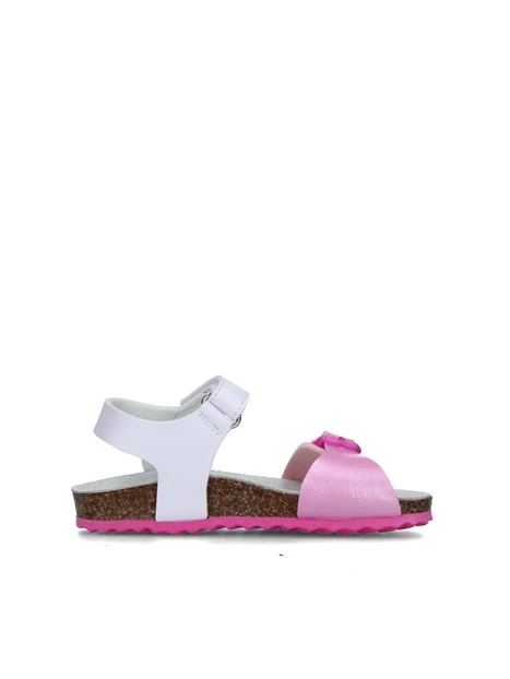 SANDALI BASSI B552RC054AJ CHALKI BAMBINA BIANCO ROSA