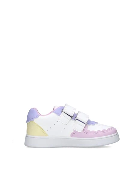 SNEAKERS BASSE B555MA000BC ECLYPER BAMBINA BIANCO