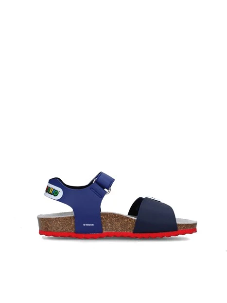 SANDALI BASSI J558LD000BC GHITA BAMBINO BLU
