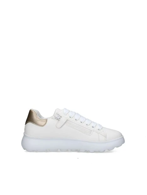SNEAKERS BASSE J55MRA000BC PUFFYPOP BAMBINA BIANCO