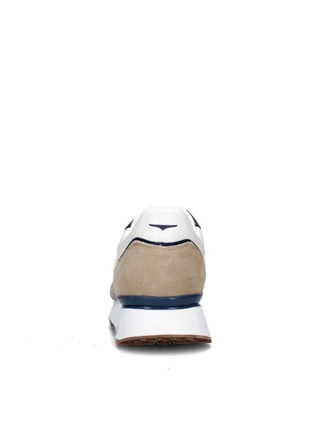 SNEAKERS BASSE AGM451401 UOMO BIANCO BEIGE