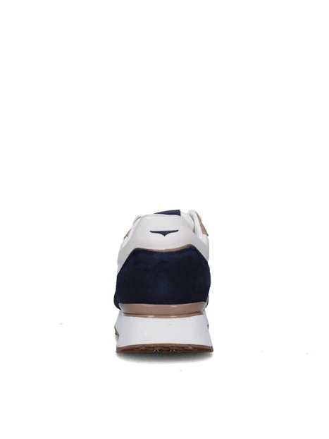 SNEAKERS BASSE AGM451402 UOMO BIANCO BLU
