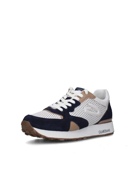 SNEAKERS BASSE AGM451402 UOMO BIANCO BLU