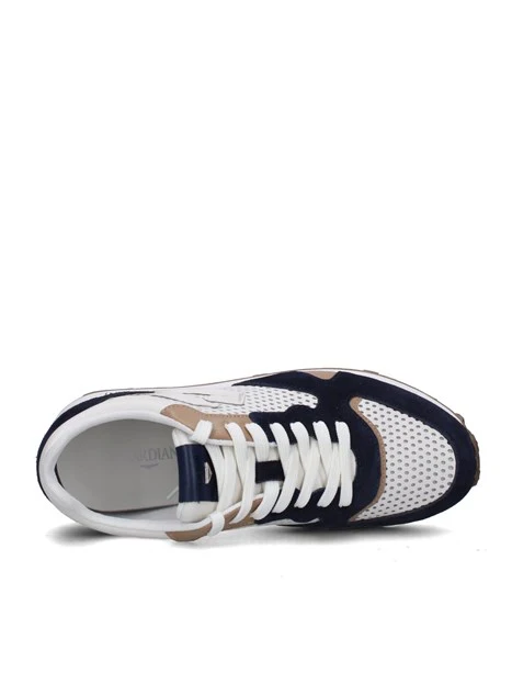 SNEAKERS BASSE AGM451402 UOMO BIANCO BLU