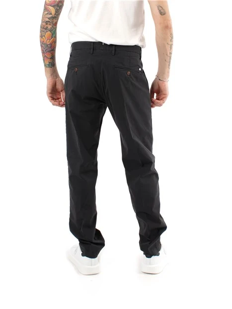 PANTALONI CHINO TIME UOMO NERO