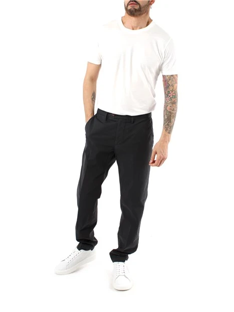 PANTALONI CHINO TIME UOMO NERO