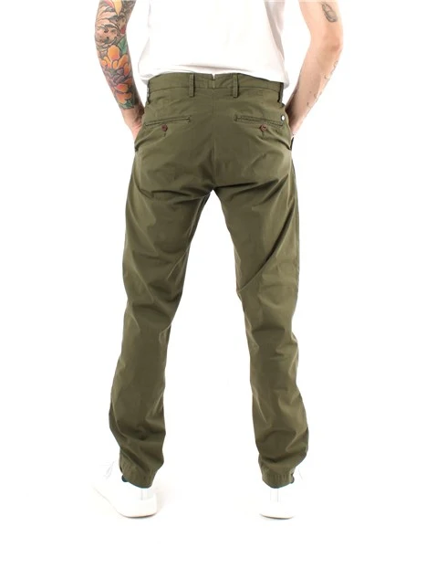 PANTALONI CHINO TIME UOMO VERDE