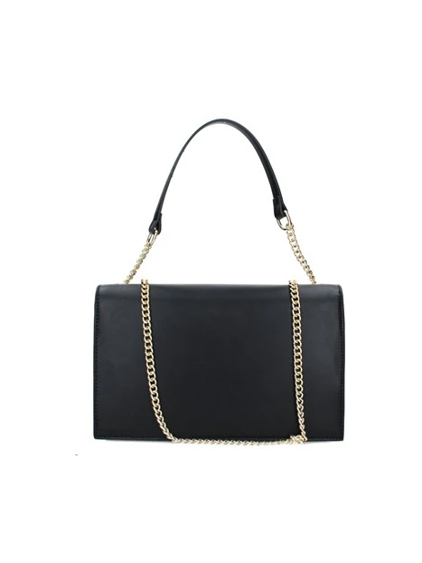BORSA A SPALLA 17003-DER-S5B-A DONNA NERO