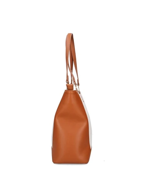 BORSA A SPALLA 17074-BON-S5B-A DONNA BEIGE CUOIO