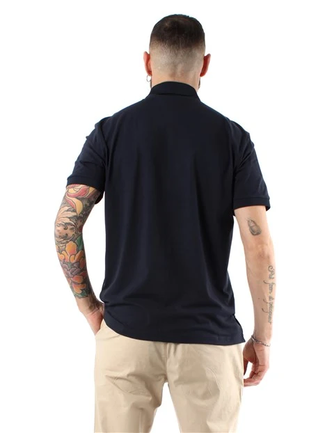 POLO MANICA CORTA TENNIS CLUB UOMO BLU