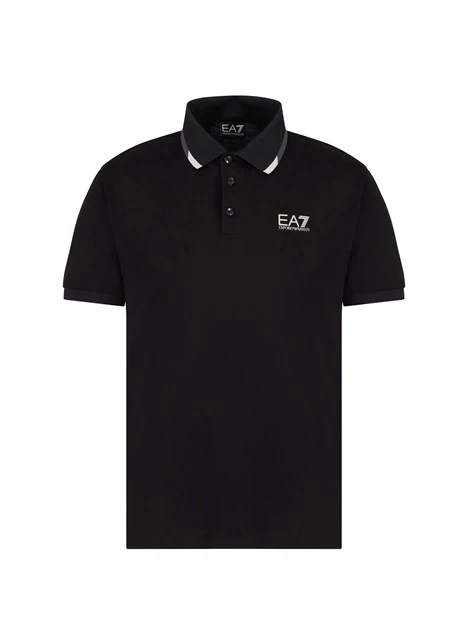 POLO MANCA CORTA  SUMMER BLOCK UOMO NERO