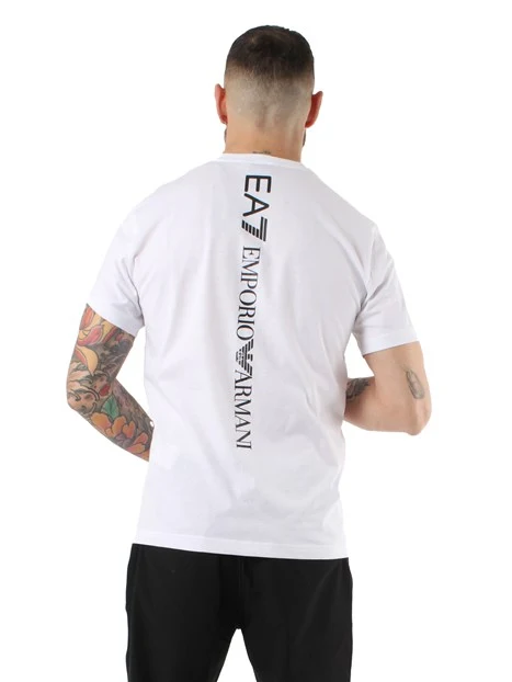 T-SHIRT MANICA CORTA LOGO SERIES UOMO BIANCO