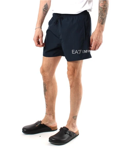 BOXER MARE IN NYLON UOMO BLU