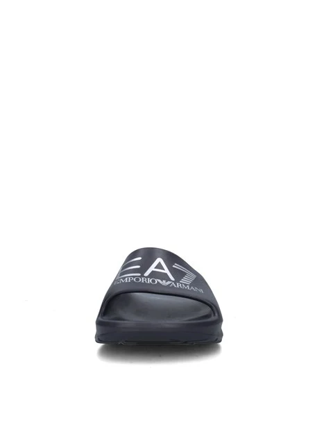 SANDALI MARE XBP008XK337 UOMO NERO ARGENTO