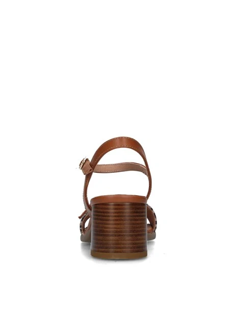SANDALI TACCO ALTO E513436D DONNA CUOIO