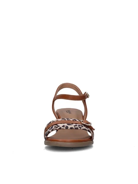 SANDALI TACCO ALTO E513436D DONNA CUOIO