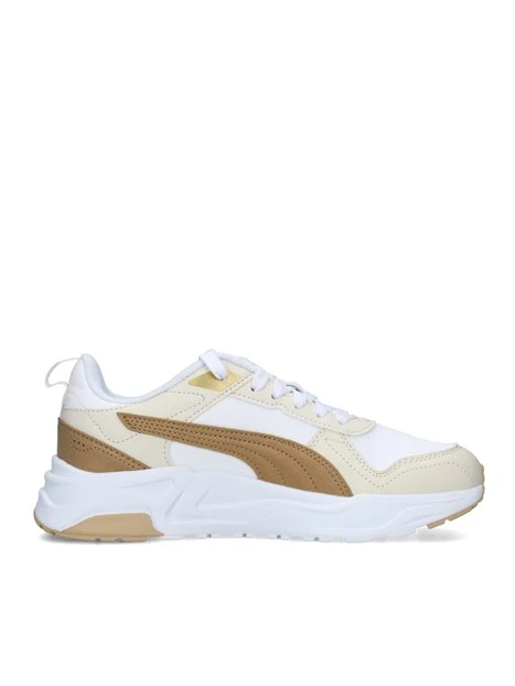 SNEAKERS BASSE 400704-02 DONNA BIANCO BEIGE