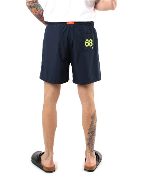 BOXER MARE IN NYLON UOMO BLU NAVY
