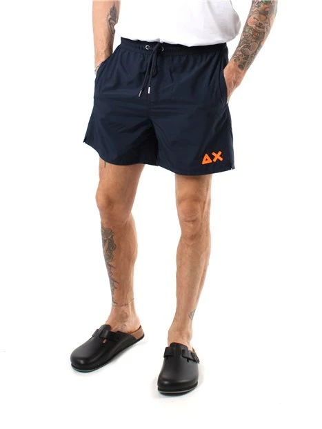 BOXER MARE IN NYLON UOMO BLU NAVY