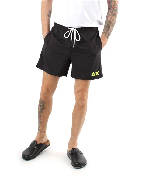 BOXER MARE IN NYLON UOMO NERO