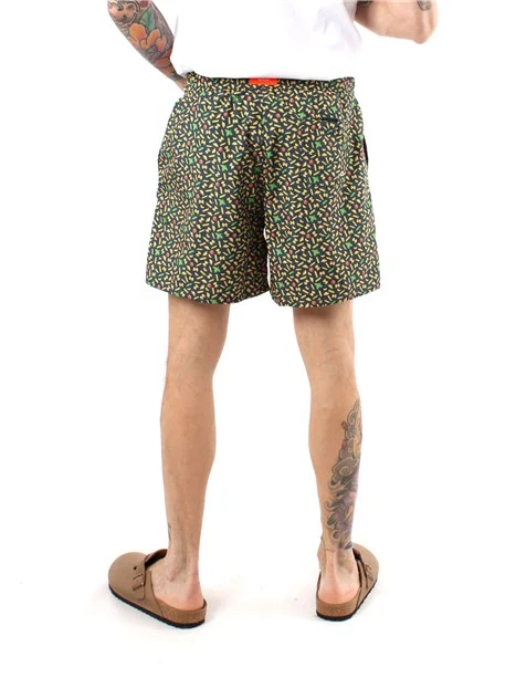 BOXER MARE FANTASIA PASTA IN NYLON UOMO BLU NAVY
