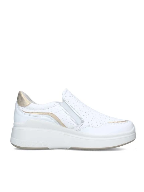 SNEAKERS SLIP ON 7653300 DONNA BIANCO