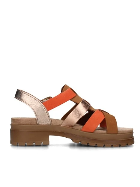 SANDALI TACCO ALTO 7672111 MUTLICOLORE DONNA CUOIO