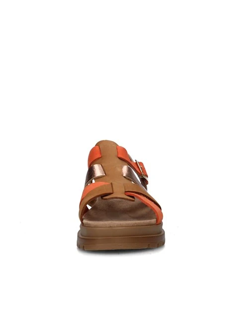 SANDALI TACCO ALTO 7672111 MUTLICOLORE DONNA CUOIO