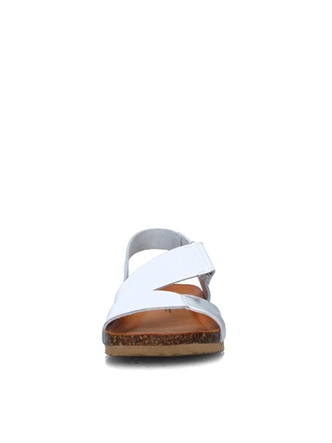 SANDALI CON ZEPPA 7698411 DONNA BIANCO