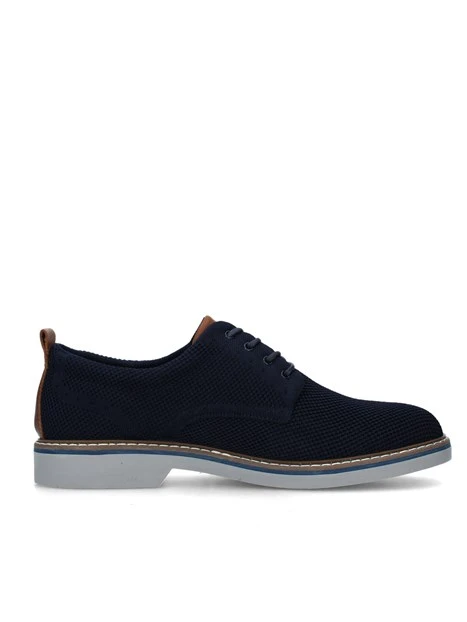 STRINGATE DERBY 7606211 UOMO BLU