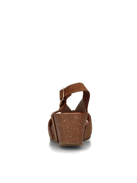 SANDALI CON ZEPPA 7699333 DONNA CUOIO
