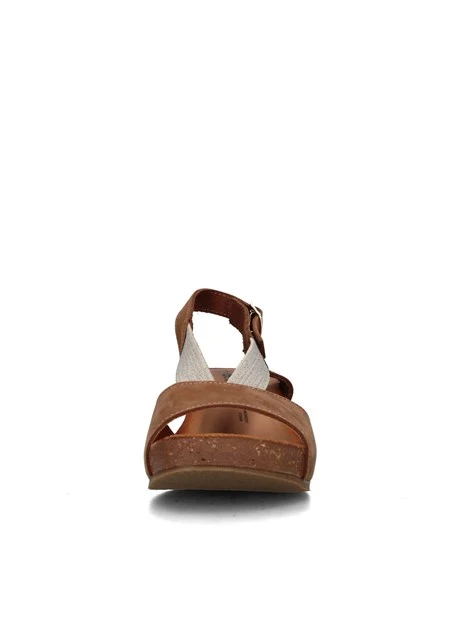 SANDALI CON ZEPPA 7699333 DONNA CUOIO