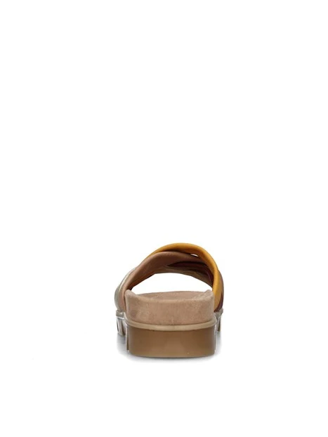CIABATTE 7669000 DONNA BEIGE GIALLO