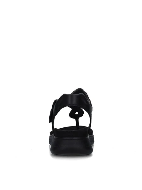SANDALI CON ZEPPA 7786600 DONNA NERO