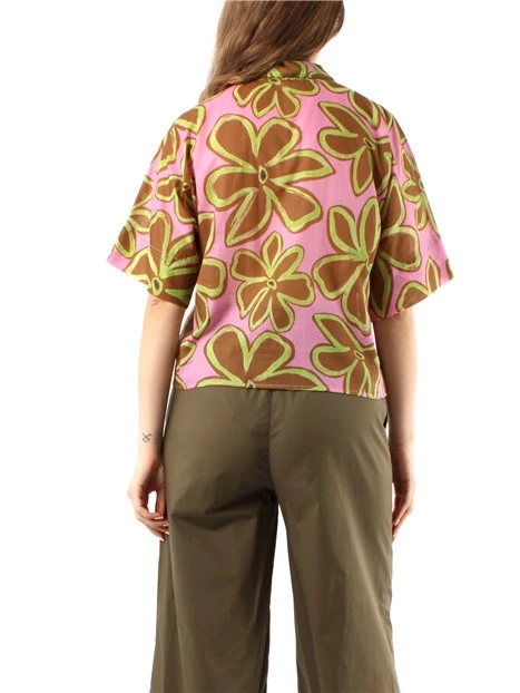 CAMICIA KIMONO A FANTASIA DONNA ROSA