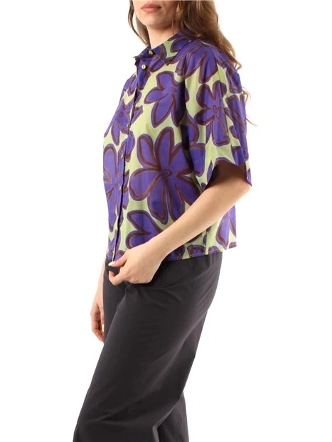 CAMICIA KIMONO A FANTASIA DONNA VIOLA