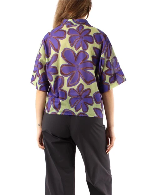 CAMICIA KIMONO A FANTASIA DONNA VIOLA
