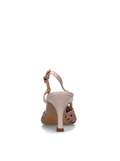 SANDALI TACCO ALTO 2164M081 DONNA BEIGE