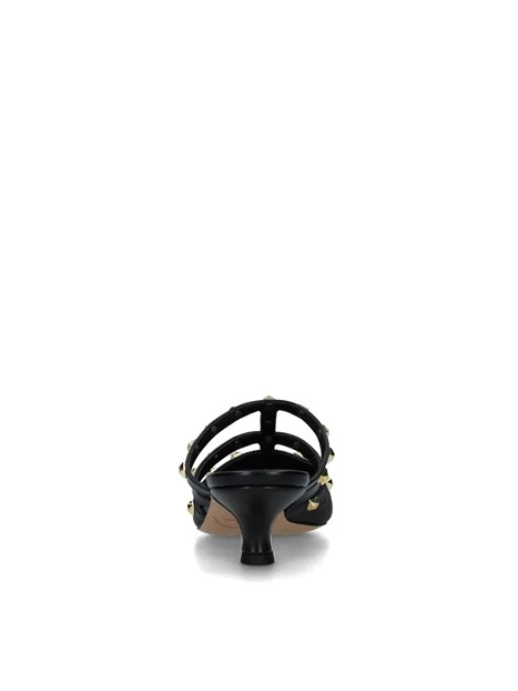 SABOT 894M079 CON TACCO DONNA NERO