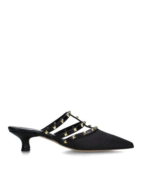 SABOT 894M079 CON TACCO DONNA NERO