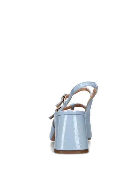 SANDALI TACCO ALTO 763005 DONNA CELESTE