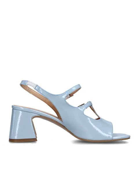 SANDALI TACCO ALTO 763005 DONNA CELESTE